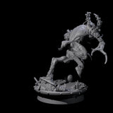 Giggling Demon Jester B Miniature for Dungeons and Dragons, Pathfinder or other TTRPGs