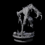 Giggling Demon Jester C Miniature for Dungeons and Dragons, Pathfinder or other TTRPGs