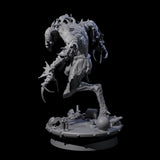 Giggling Demon Jester C Miniature for Dungeons and Dragons, Pathfinder or other TTRPGs