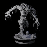 Giggling Demon Jester C Miniature for Dungeons and Dragons, Pathfinder or other TTRPGs