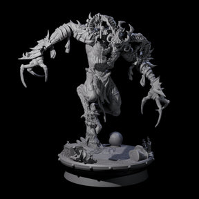Giggling Demon Jester C Miniature for Dungeons and Dragons, Pathfinder or other TTRPGs