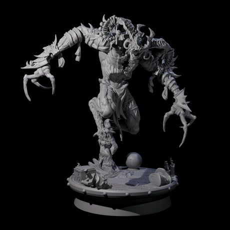 Giggling Demon Jester C Miniature for Dungeons and Dragons, Pathfinder or other TTRPGs