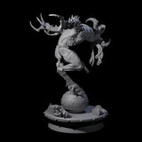 Giggling Demon Jester D Miniature for Dungeons and Dragons, Pathfinder or other TTRPGs