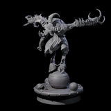 Giggling Demon Jester D Miniature for Dungeons and Dragons, Pathfinder or other TTRPGs