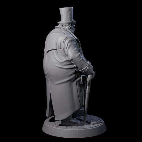 Girthy Human Cultist Miniature for Dungeons and Dragons, Pathfinder or other TTRPGs