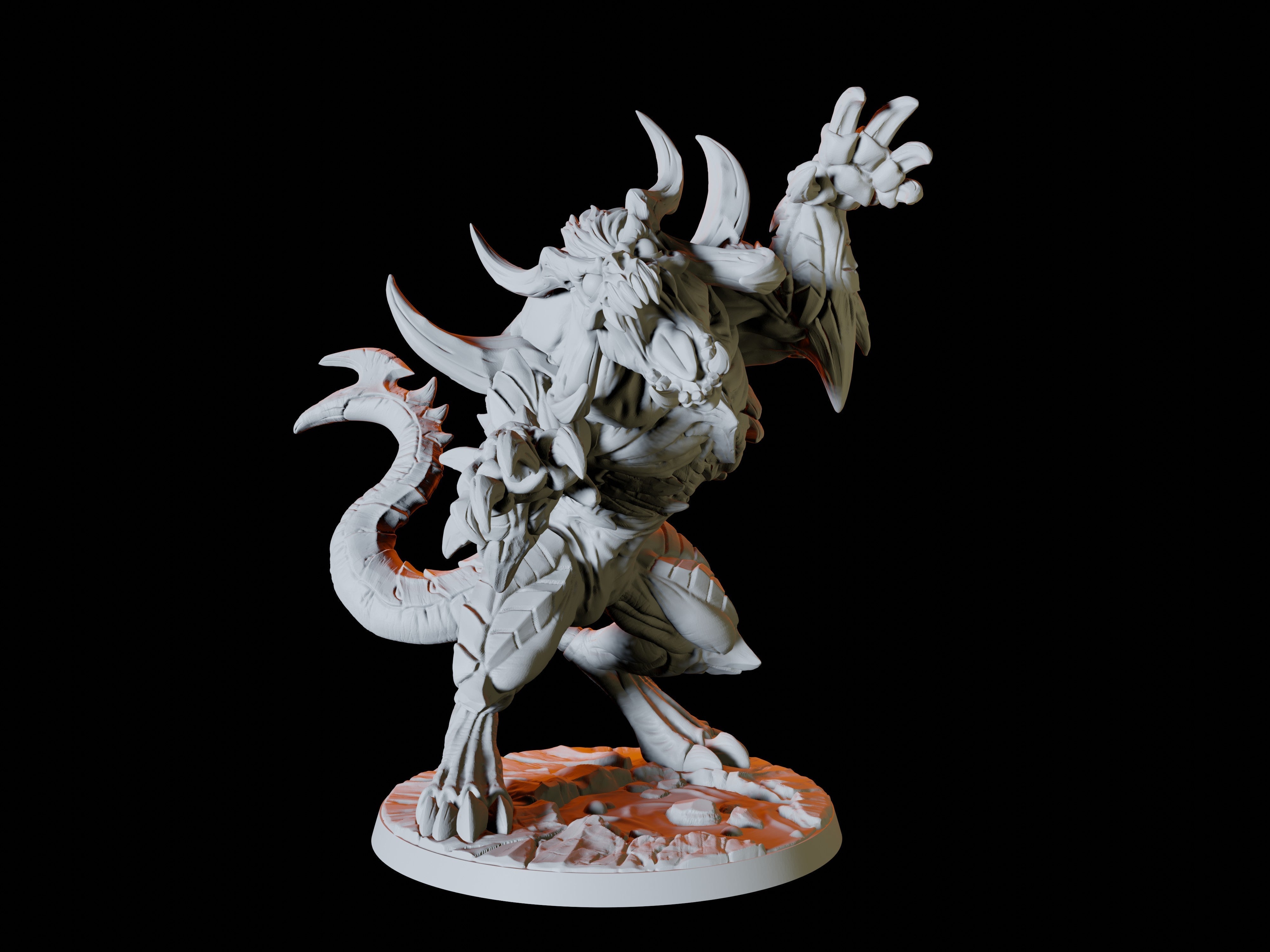 Glabrezu Miniature for Dungeons and Dragons - Myth Forged