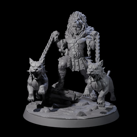 Gladiator Gang Miniature for Dungeons and Dragons, Pathfinder or other TTRPGs