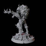 Gleaming Clockwork Soldier Miniature for Dungeons and Dragons, Pathfinder or other TTRPGs