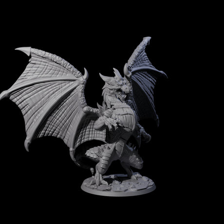 Glistening Adult Dragon Miniature for Dungeons and Dragons, Pathfinder or other TTRPGs