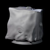 Gloopy Gelatious Cube Miniature for Dungeons and Dragons, Pathfinder or other TTRPGs