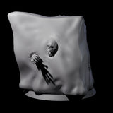 Gloopy Gelatious Cube Miniature for Dungeons and Dragons, Pathfinder or other TTRPGs