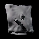 Gloopy Gelatious Cube Miniature for Dungeons and Dragons, Pathfinder or other TTRPGs