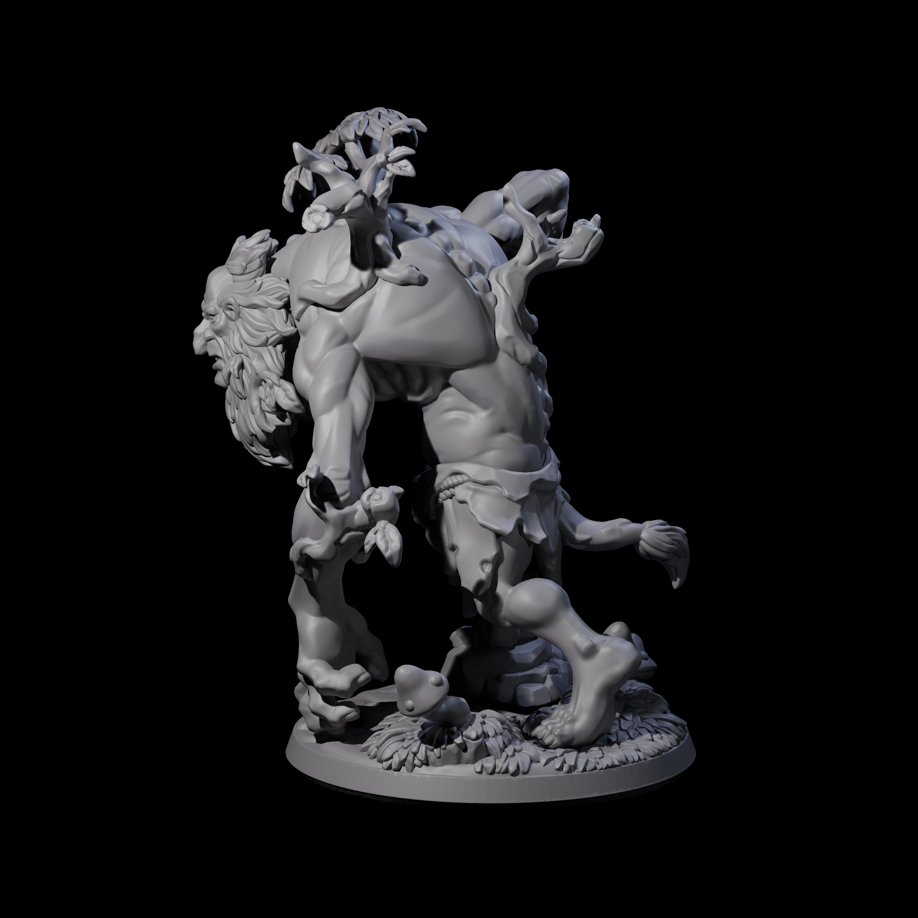 Gluttonous Troll D Miniature for Dungeons and Dragons, Pathfinder or other TTRPGs