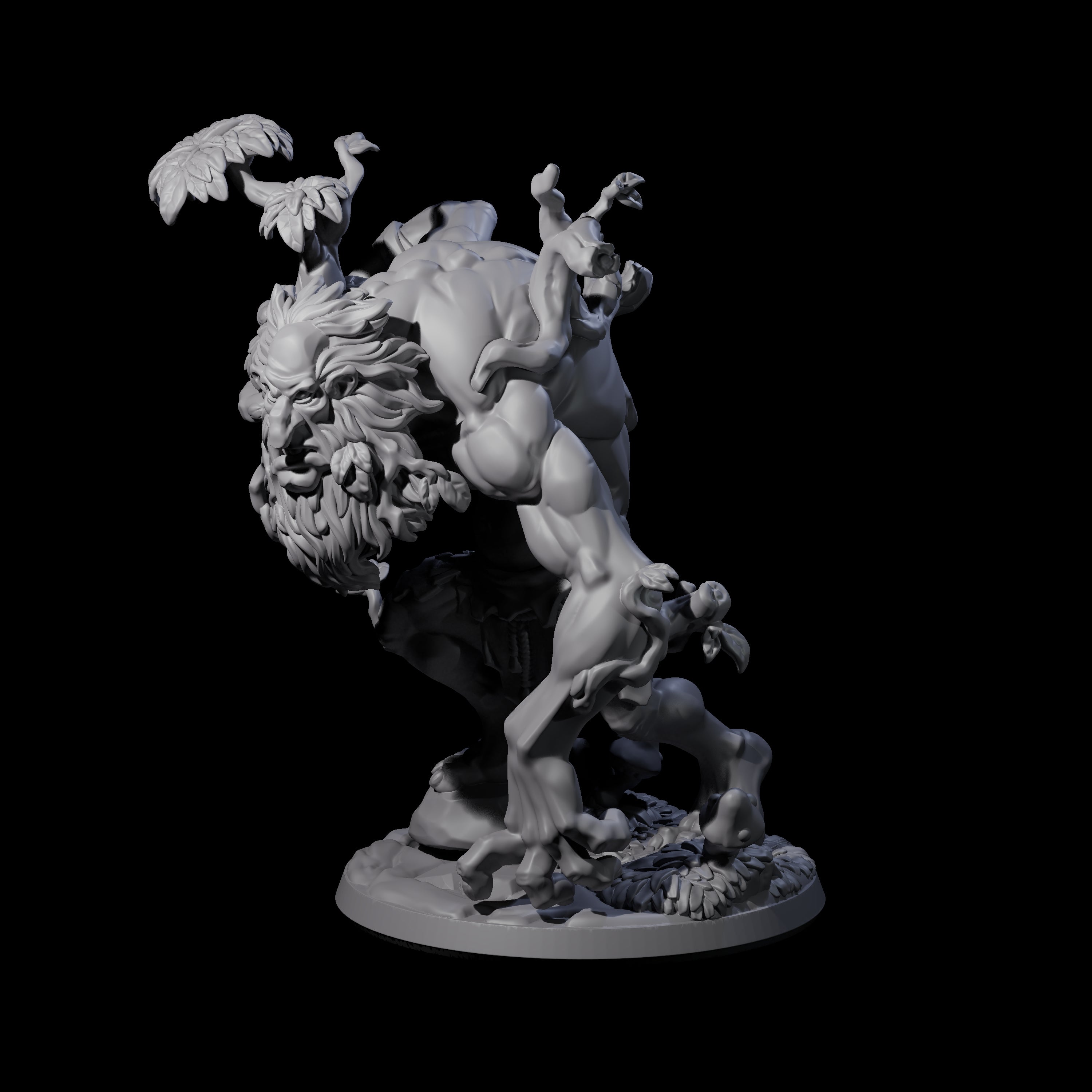 Gluttonous Troll D Miniature for Dungeons and Dragons, Pathfinder or other TTRPGs