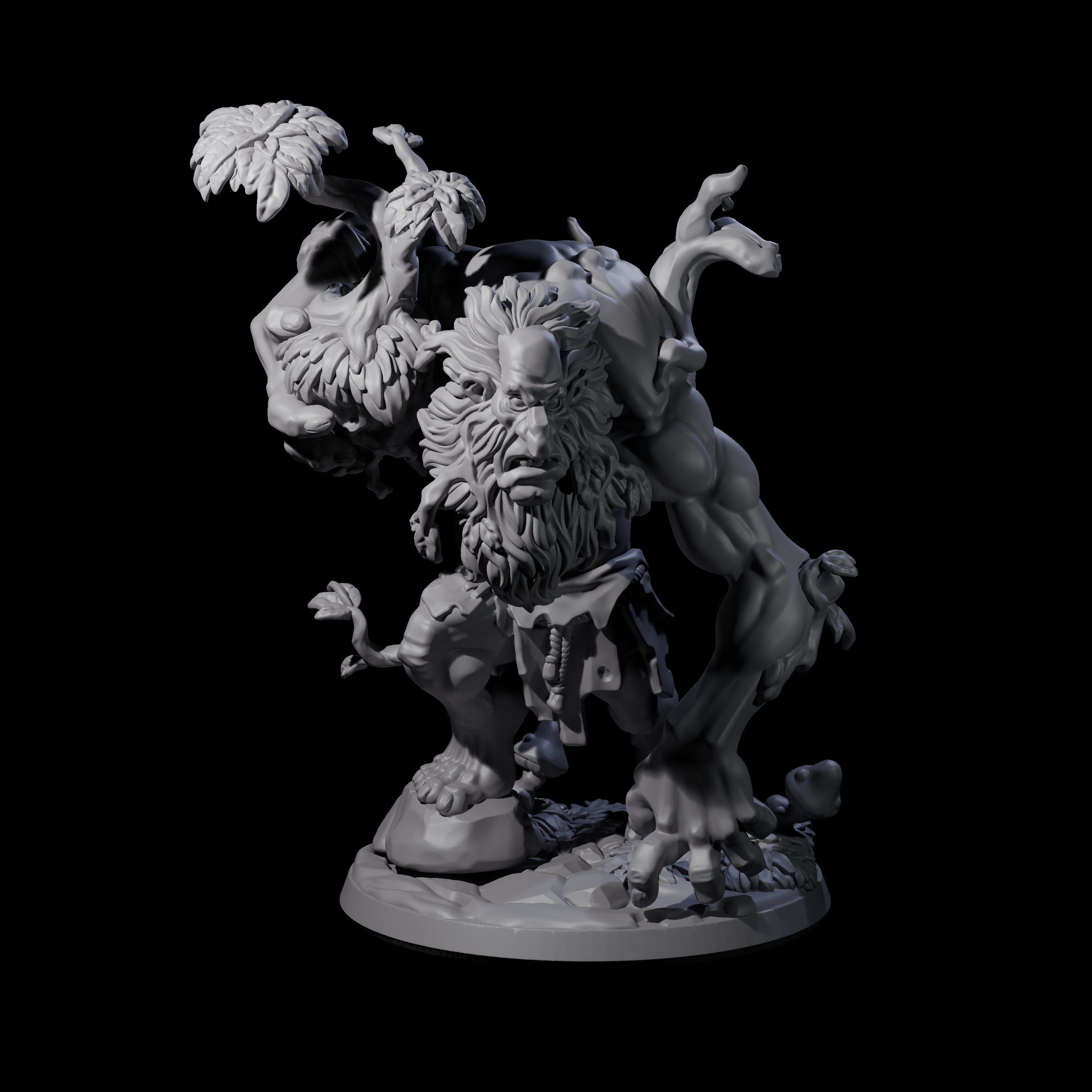 Gluttonous Troll D Miniature for Dungeons and Dragons, Pathfinder or other TTRPGs