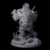 Gnawing King of the Forest Bear Miniature for Dungeons and Dragons, Pathfinder or other TTRPGs