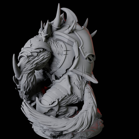 Gnoll Claw Fighter A Miniature for Dungeons and Dragons, Pathfinder or other TTRPGs