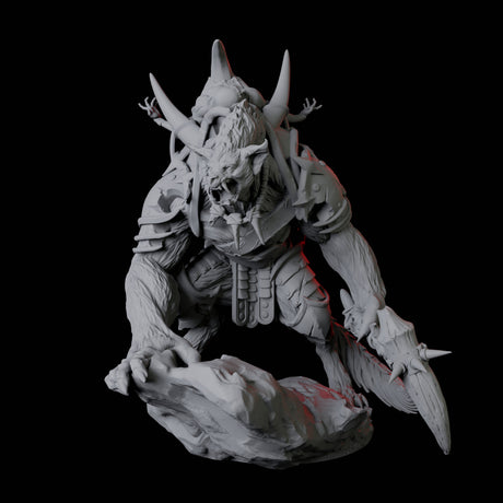 Gnoll Claw Fighter C Miniature for Dungeons and Dragons, Pathfinder or other TTRPGs