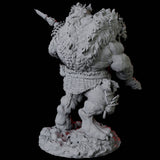 Gnoll Ettin A Miniature for Dungeons and Dragons, Pathfinder or other TTRPGs