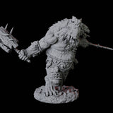 Gnoll Ettin B Miniature for Dungeons and Dragons, Pathfinder or other TTRPGs