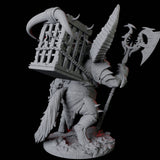 Gnoll Jailer Miniature for Dungeons and Dragons, Pathfinder or other TTRPGs