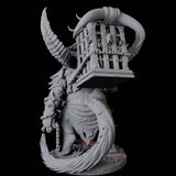 Gnoll Jailer Miniature for Dungeons and Dragons, Pathfinder or other TTRPGs
