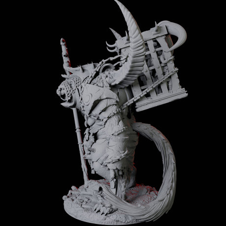 Gnoll Jailer Miniature for Dungeons and Dragons, Pathfinder or other TTRPGs