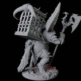 Gnoll Jailer Miniature for Dungeons and Dragons, Pathfinder or other TTRPGs