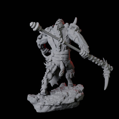 Gnoll Scout A Miniature for Dungeons and Dragons, Pathfinder or other TTRPGs