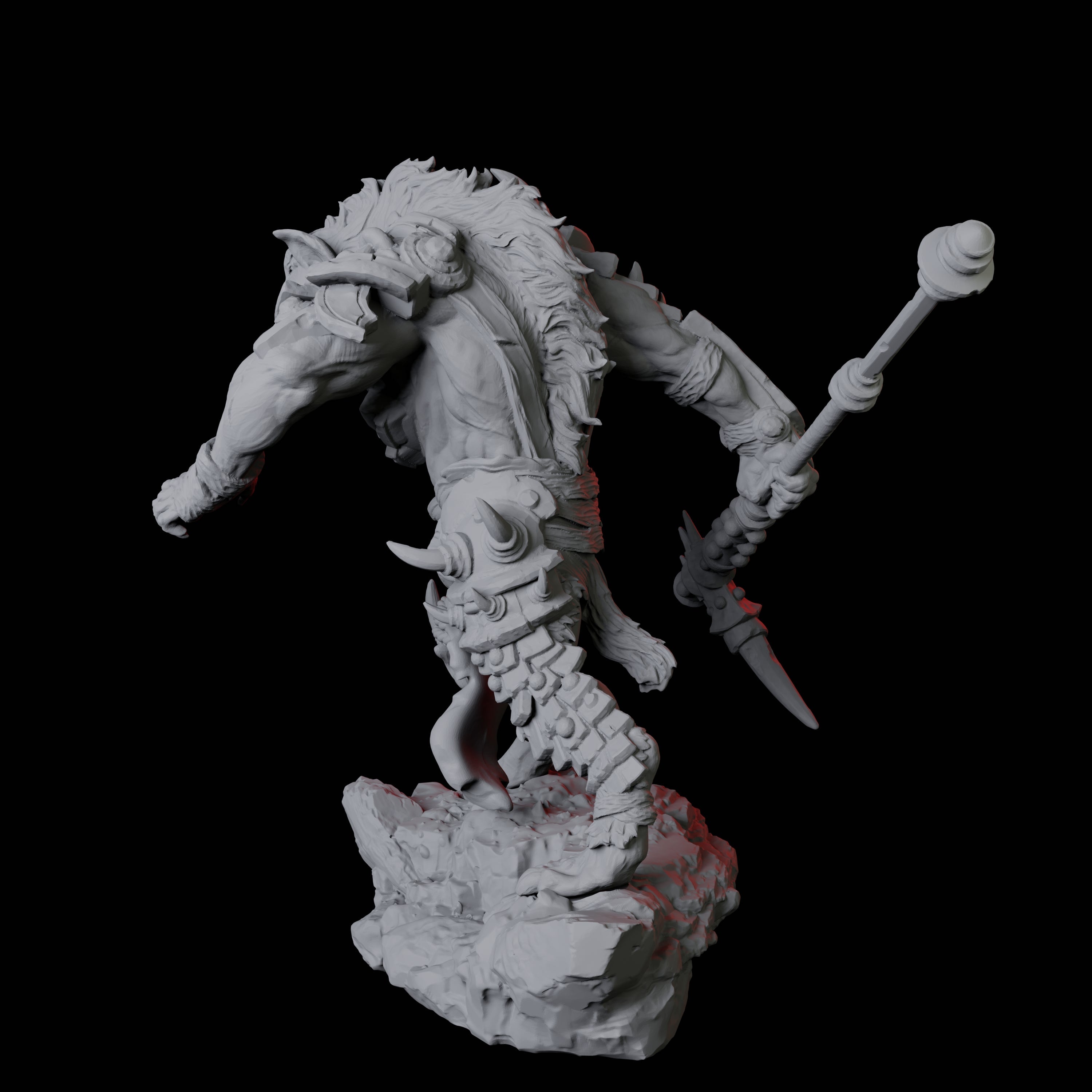 Gnoll Scout A Miniature for Dungeons and Dragons, Pathfinder or other TTRPGs