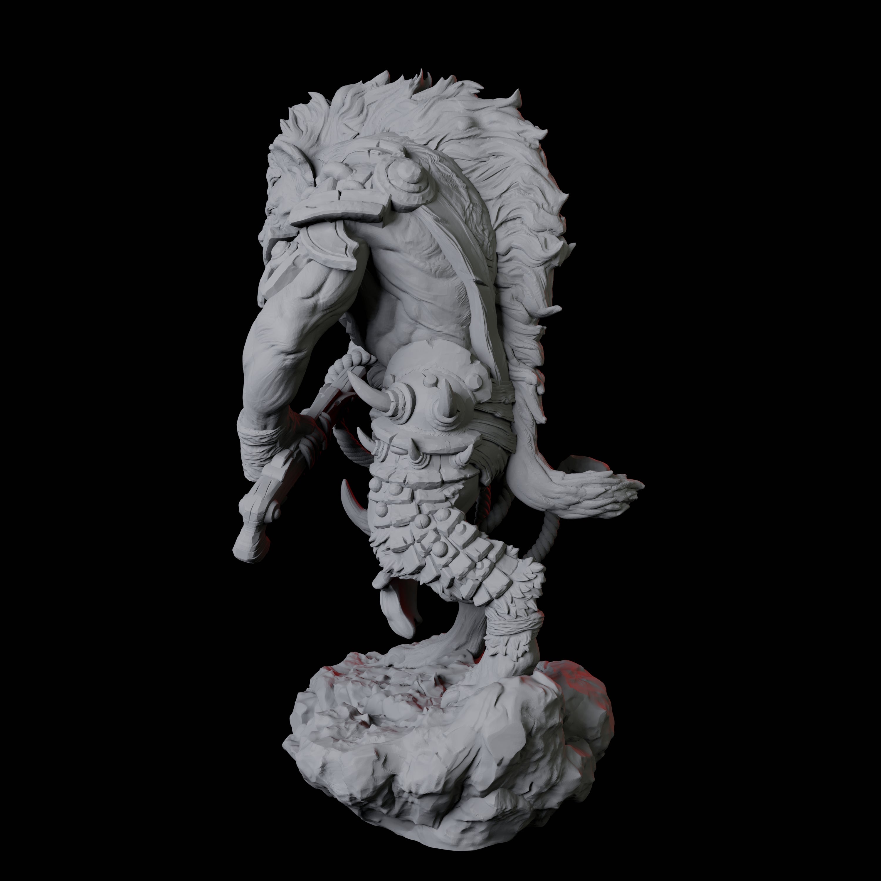 Gnoll Scout D Miniature for Dungeons and Dragons, Pathfinder or other TTRPGs