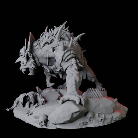 Gnoll Tracker A Miniature for Dungeons and Dragons, Pathfinder or other TTRPGs