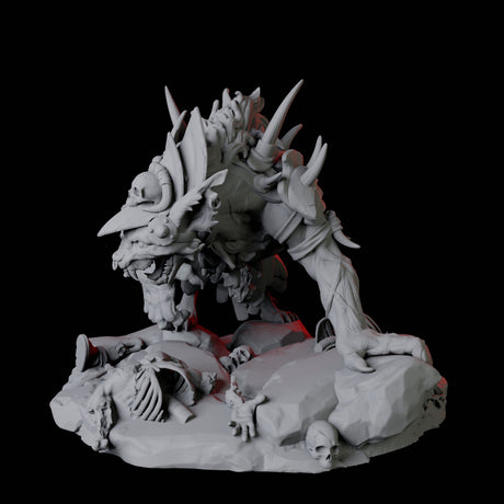 Gnoll Tracker A Miniature for Dungeons and Dragons, Pathfinder or other TTRPGs