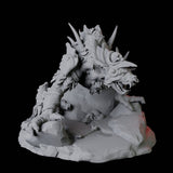Gnoll Tracker C Miniature for Dungeons and Dragons, Pathfinder or other TTRPGs