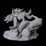 Gnoll Tracker C Miniature for Dungeons and Dragons, Pathfinder or other TTRPGs