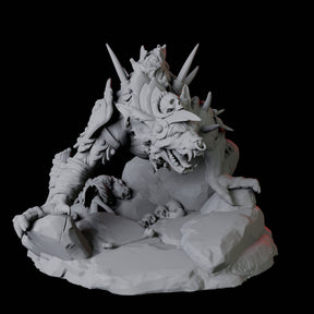Gnoll Tracker C Miniature for Dungeons and Dragons, Pathfinder or other TTRPGs