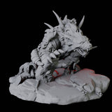 Gnoll Tracker D Miniature for Dungeons and Dragons, Pathfinder or other TTRPGs
