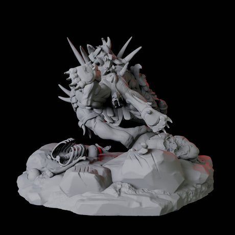 Gnoll Tracker D Miniature for Dungeons and Dragons, Pathfinder or other TTRPGs