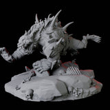 Gnoll Tracker D Miniature for Dungeons and Dragons, Pathfinder or other TTRPGs