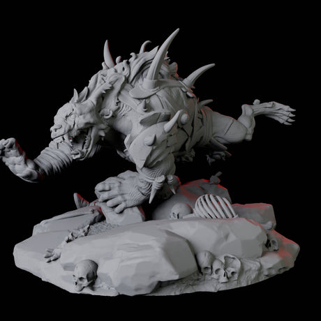 Gnoll Tracker D Miniature for Dungeons and Dragons, Pathfinder or other TTRPGs