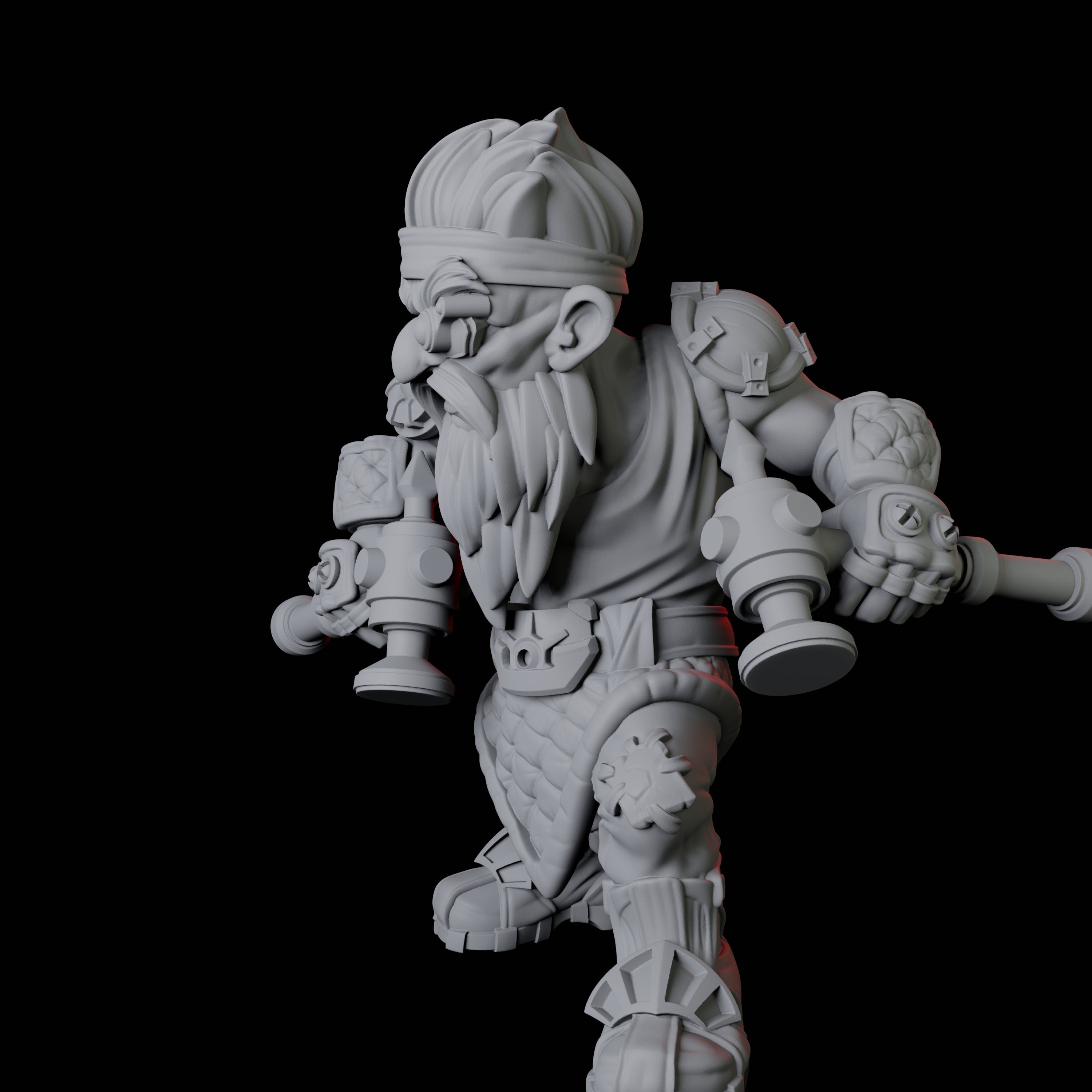 Gnome Artificer B Miniature for Dungeons and Dragons, Pathfinder or other TTRPGs