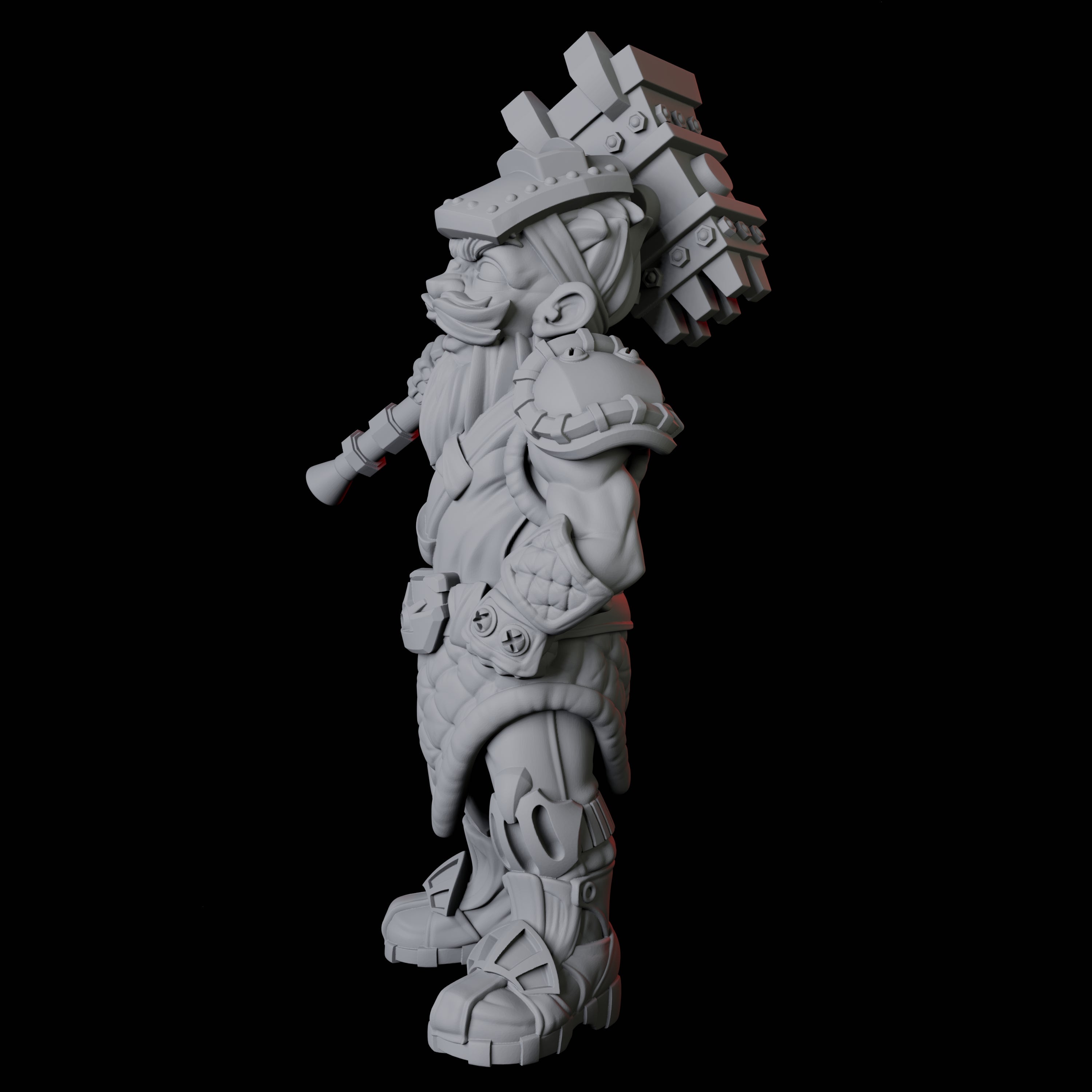 Gnome Artificer C Miniature for Dungeons and Dragons, Pathfinder or other TTRPGs