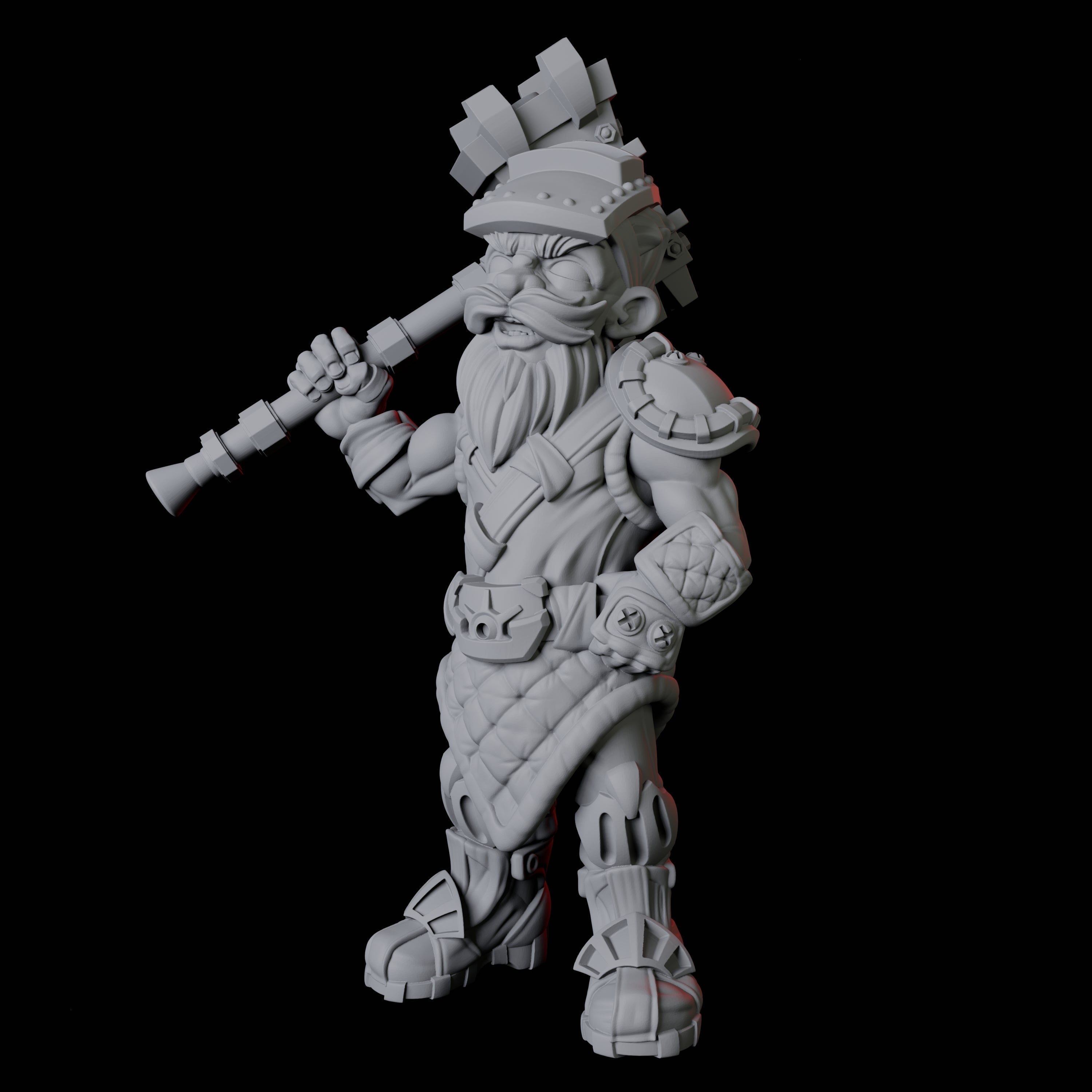 Gnome Artificer C Miniature for Dungeons and Dragons, Pathfinder or other TTRPGs