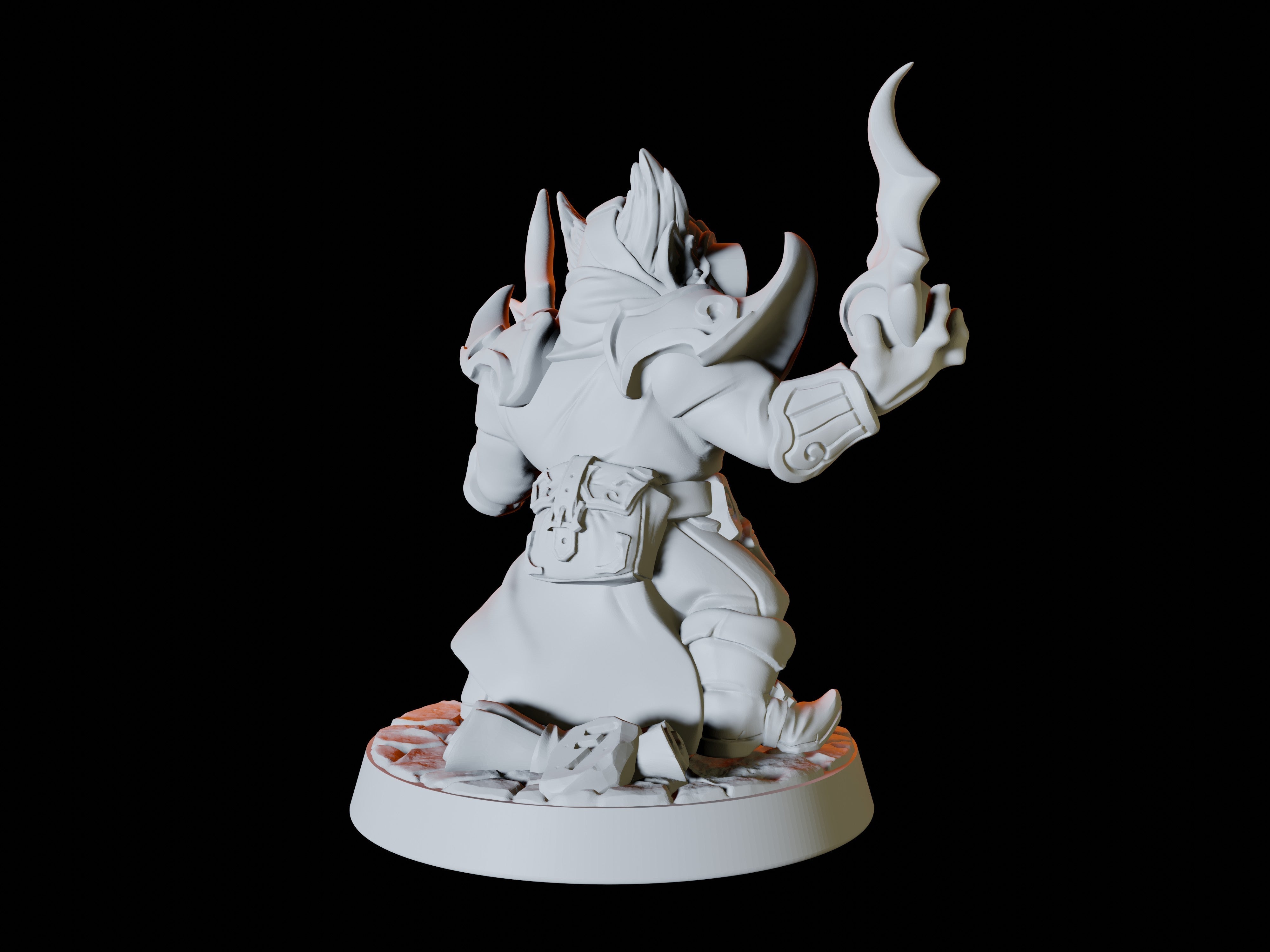 Gnome Artificer Miniature for Dungeons and Dragons - Myth Forged