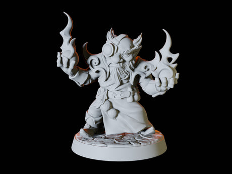 Gnome Artificer Miniature for Dungeons and Dragons, Pathfinder or other TTRPGs