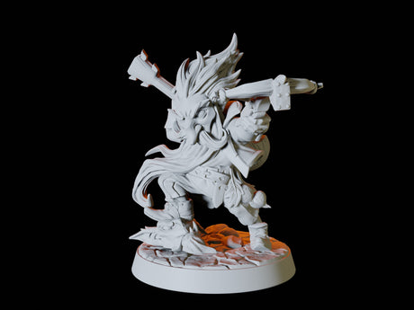 Gnome Bard Miniature for Dungeons and Dragons, Pathfinder or other TTRPGs