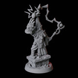 Gnome King Miniature for Dungeons and Dragons, Pathfinder or other TTRPGs
