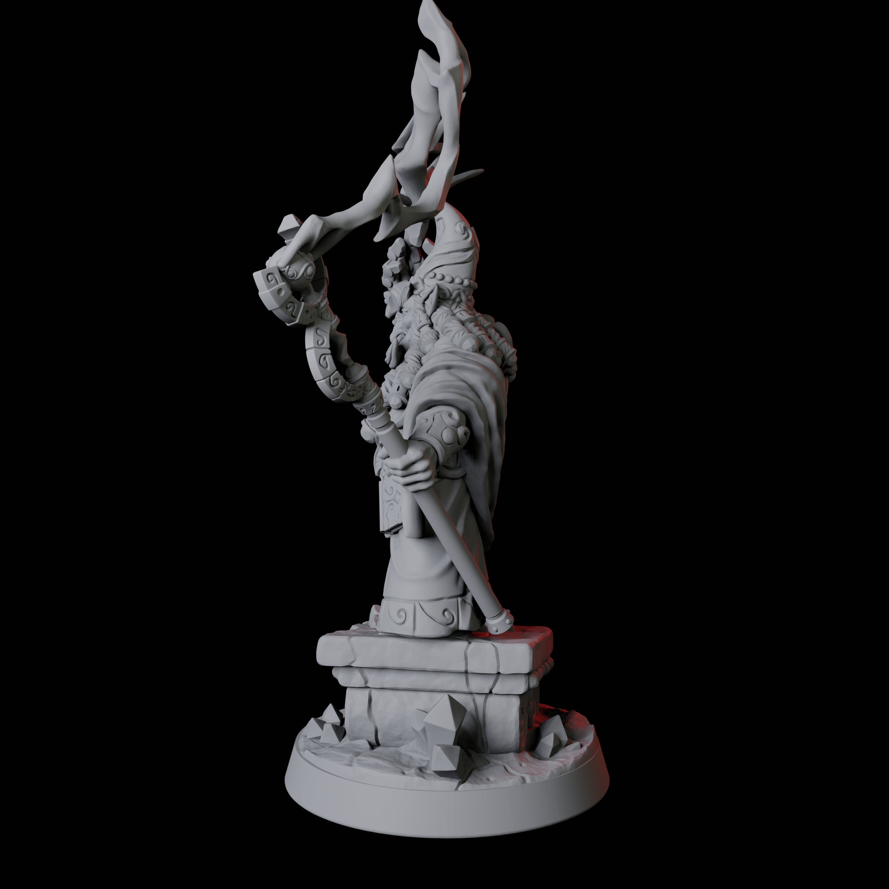 Gnome King Miniature for Dungeons and Dragons, Pathfinder or other TTRPGs