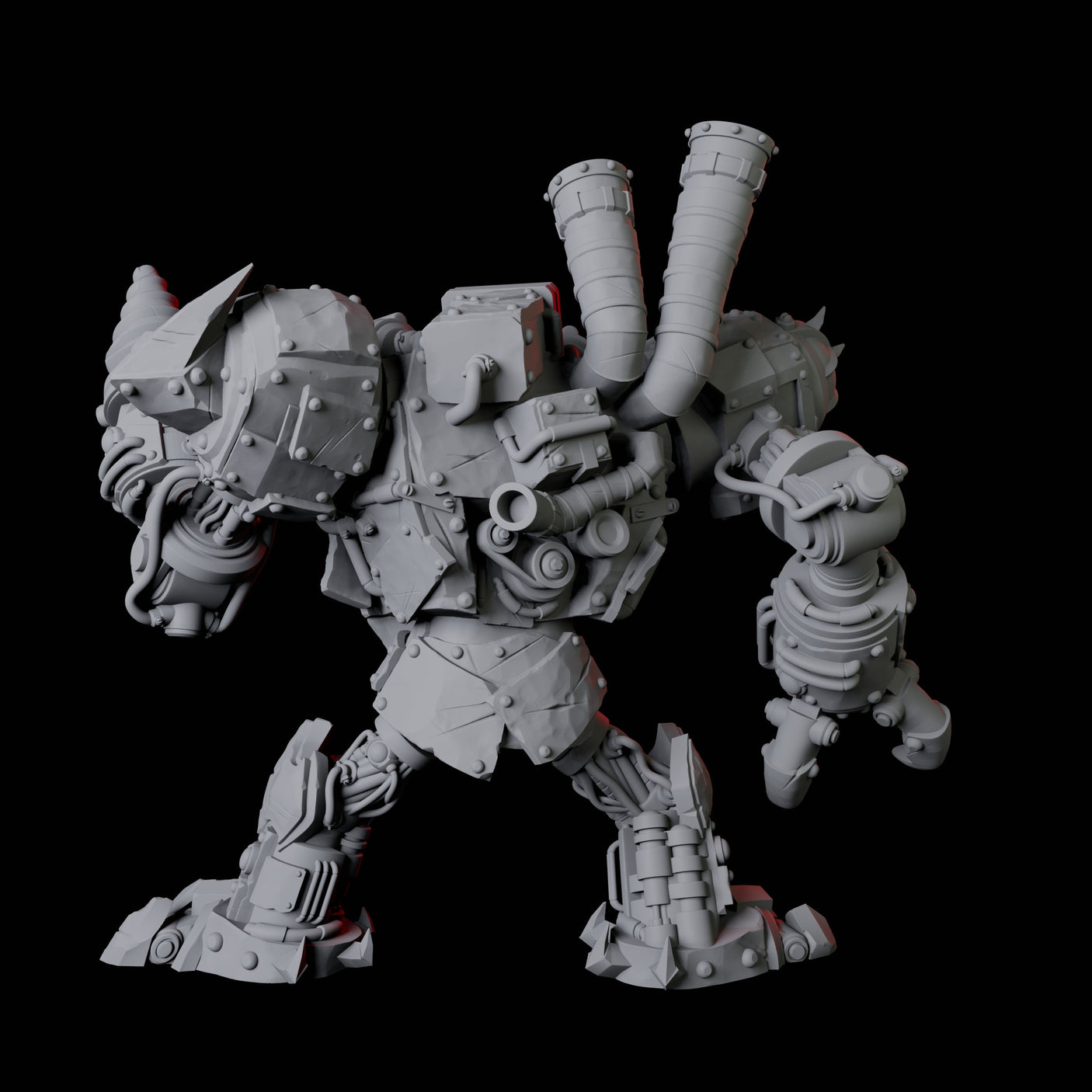 Gnome Mech Suit Miniature for Dungeons and Dragons, Pathfinder or other TTRPGs