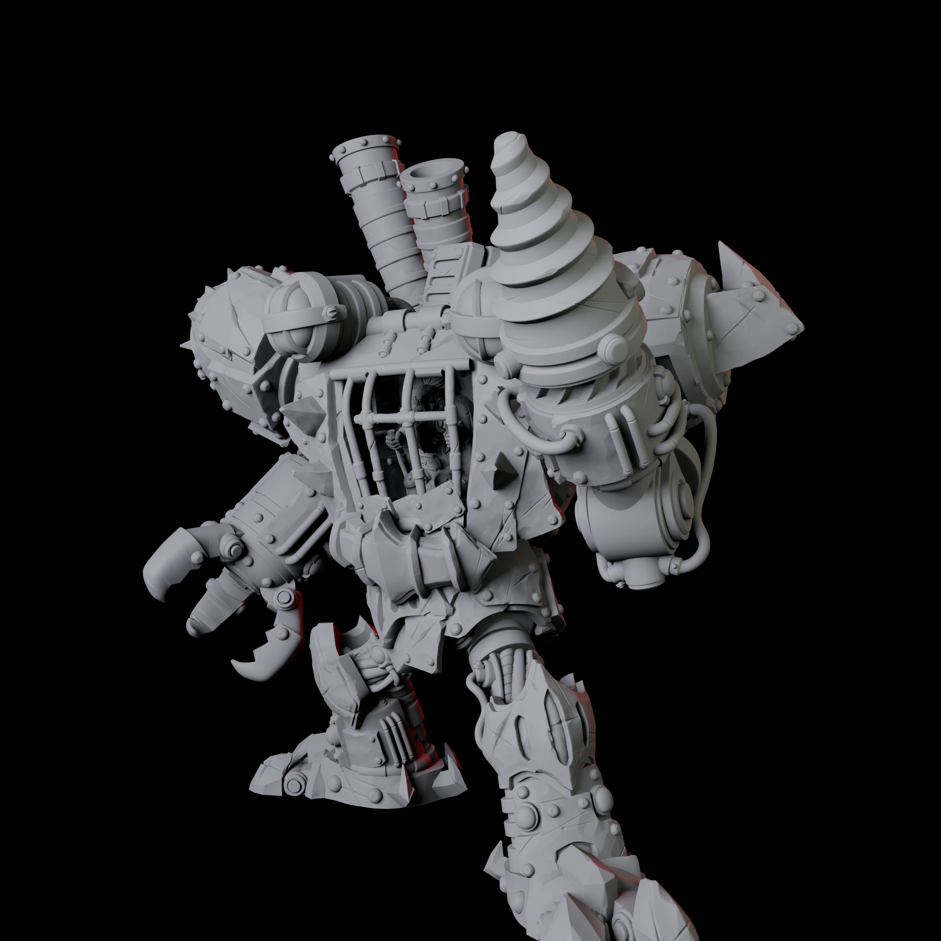 Gnome Mech Suit Miniature for Dungeons and Dragons